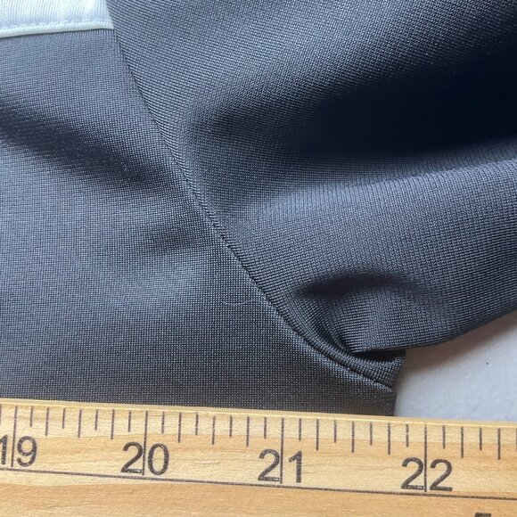 VTG Puma Mens Medium Black Gray Track Jacket Y2K Retro Full Zip*Read - Picture 4 of 15